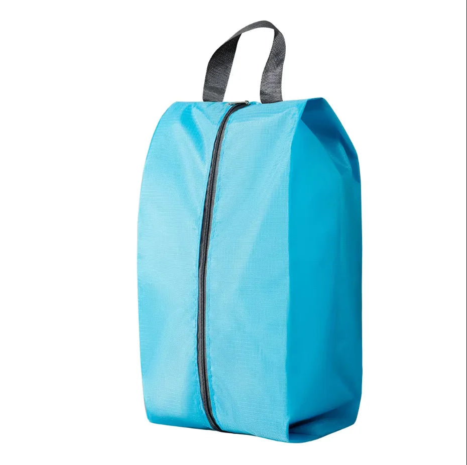 Dustproof Shoes Storage Bags Travel Portable Nylon Shoes Bag with Sturdy Zipper Pouch Case Waterproof Pocket Shoes Organizer