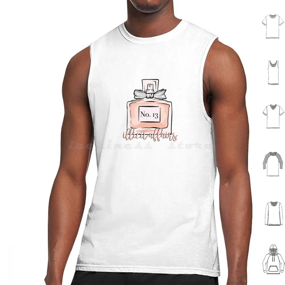 Illicit Affairs Perfume Tank Tops Print Cotton Lyrics Quote Quotes Inspirational Script Typography Cute Pretty Love Lovely