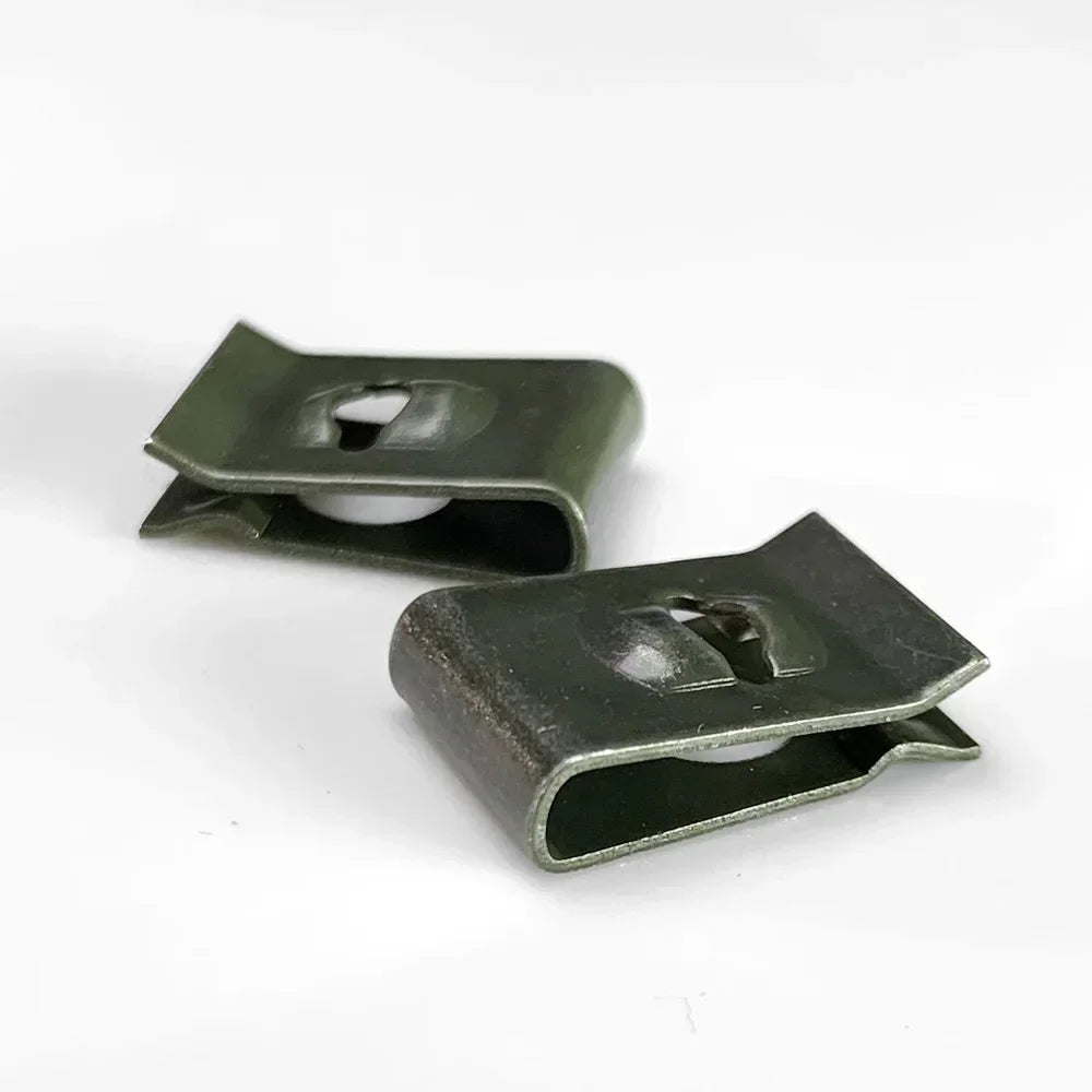 Car Fastener Clip Wholesale U-Type Metal Screw Clip Tool for Engine Undertray Splash Shield Guard Bumper Screw Car Accessories