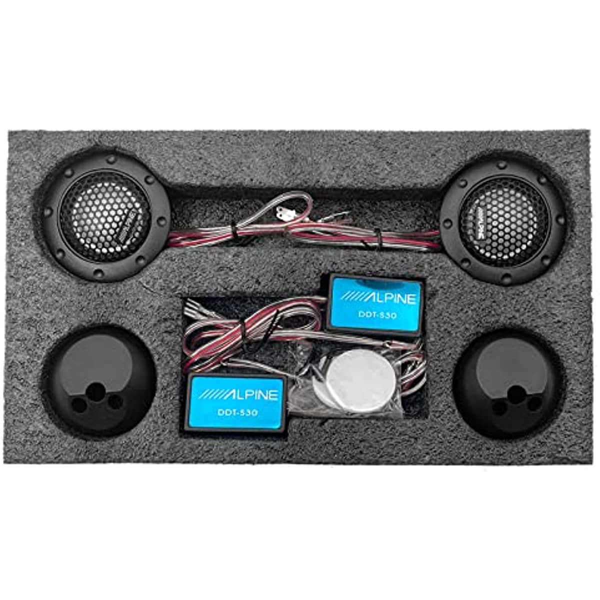 Car High Fidelity Stereo Speaker Tweeter - Car Modified Car Audio Silk Dome Tweeters