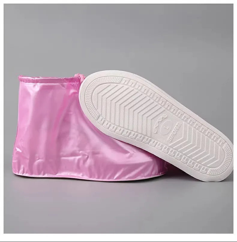 Waterproof Shoe Cover Men Women Silicone Shoes Protectors Rain Boots for Indoor Outdoor Rainy Reusable outdoor shoe Cover 1Pair