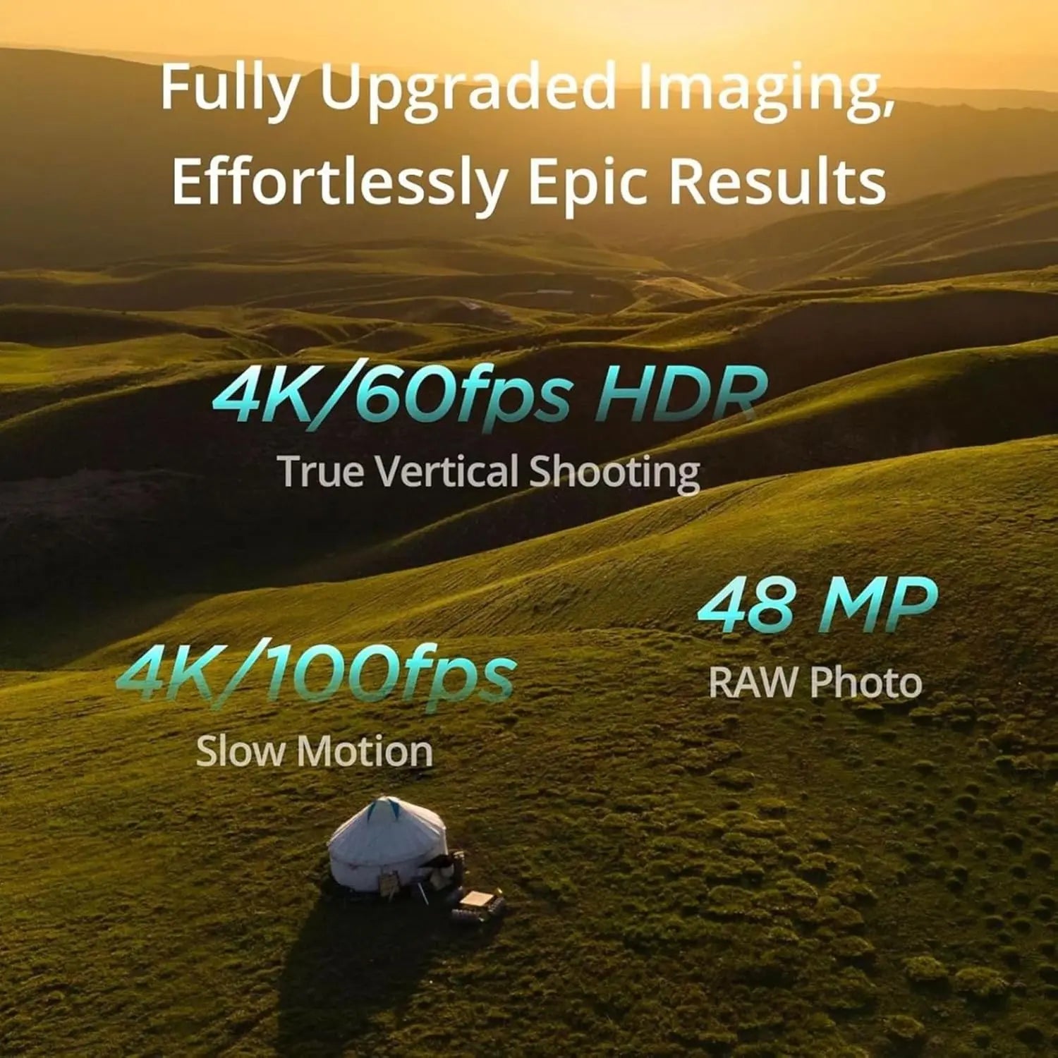 DJI Drones Mini 4 Pro (DJI RC-N2), Drones with Camera for Adults 4K, Under 0.549 Lbs/249 g, 34 Mins Flight Time, 20km Max Video Transmission Distance, Omnidirectional Vision Sensing, Mini Drone for Beginners