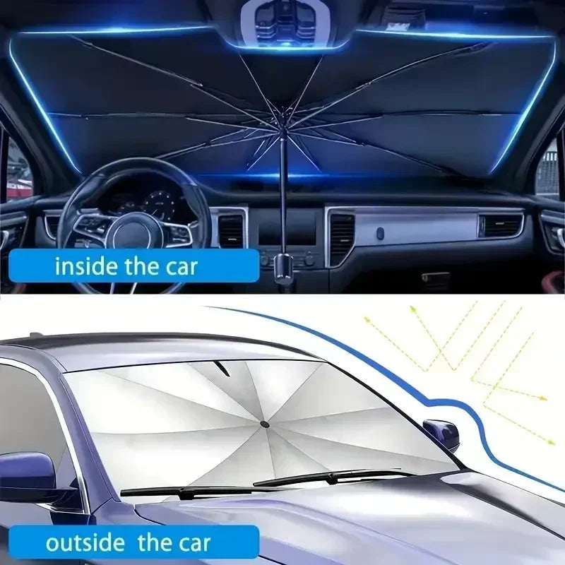 Multi Purpose Convenient Foldable Car Windshield Sunshades Interior Protechor Part Auto Parasol Umbrella Front Covers Amagi