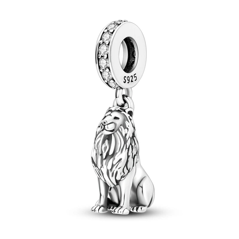 925 Sterling Silver Charms Beads Pendant Tree of Life Dog Elephant Love Heart Charm Fit Original Bracelet DIY Women Jewelry Gift
