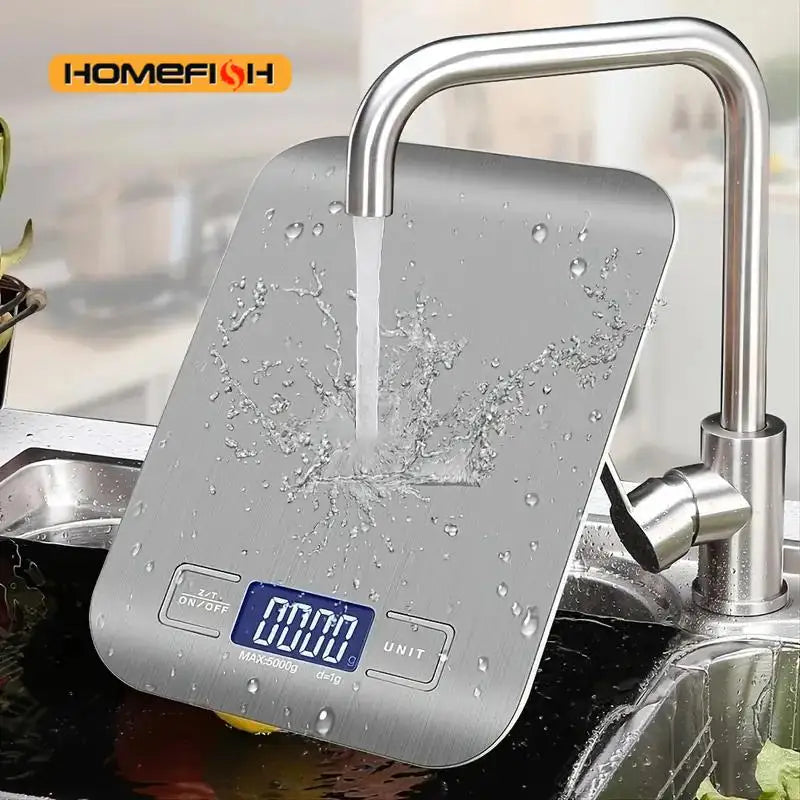 High-precision electronic pastry scales for home kitchens  compact food and baking scales; food does not come into direct contac