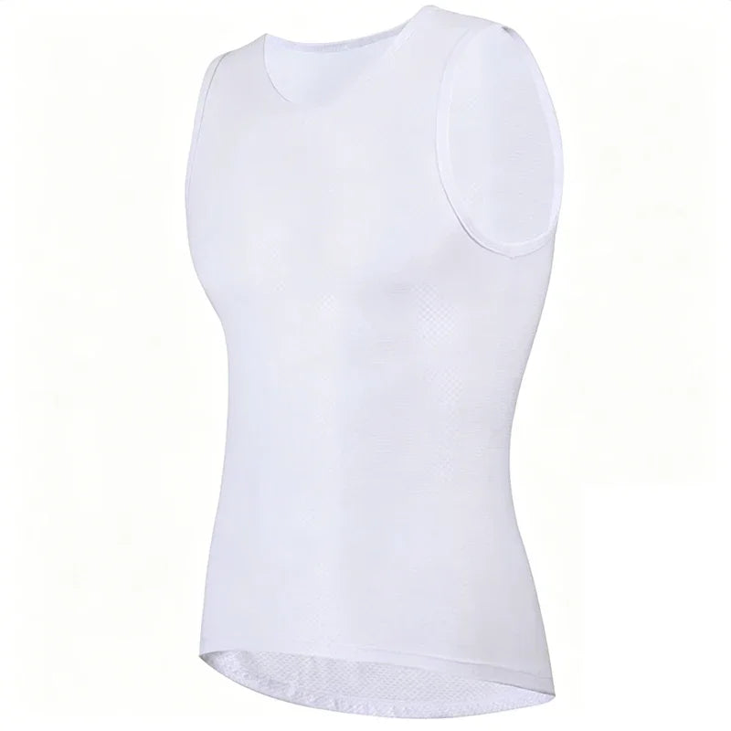 Cycling Underwear Men's Sleeveless Cycling Vest Cool Mesh Stretch Road Cycling Jersey camiseta mtb