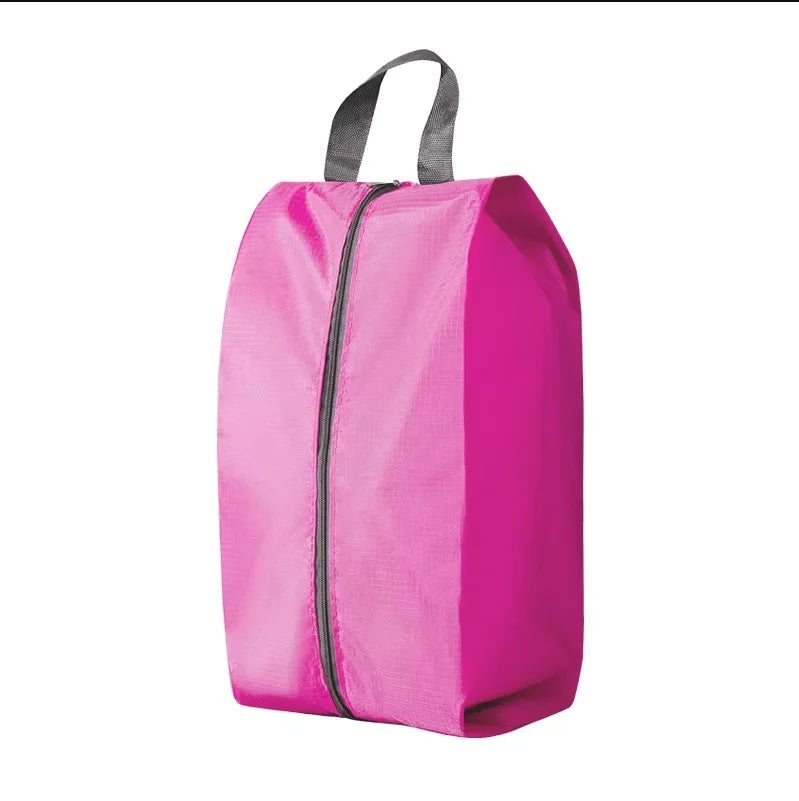 Dustproof Shoes Storage Bags Travel Portable Nylon Shoes Bag with Sturdy Zipper Pouch Case Waterproof Pocket Shoes Organizer