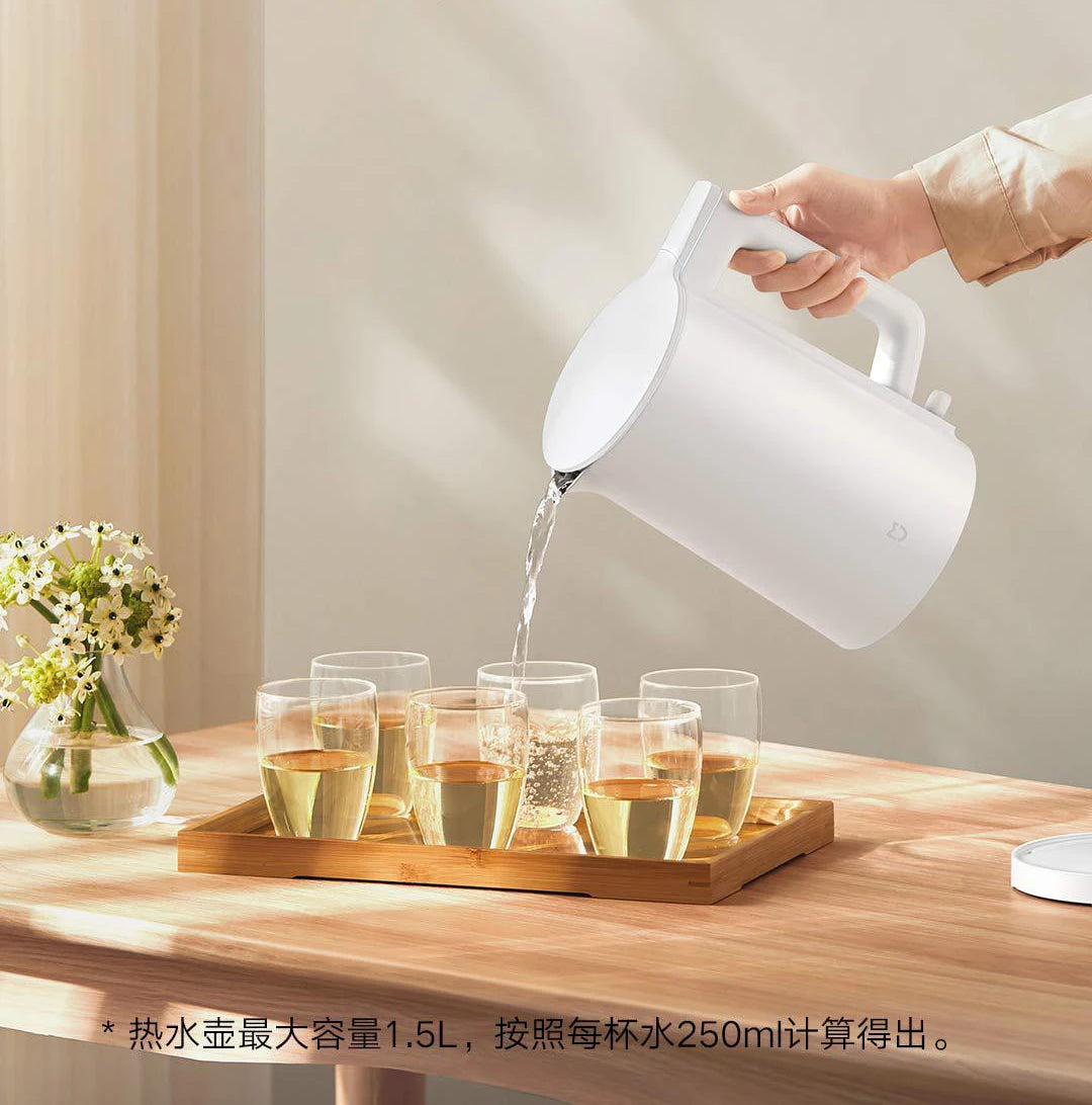Xiaomi Mijia Electric Kettle N1- 220V 1500W Fast Boiling Stainless Water Kettle 1.5L Tea Coffee Pot Smart Anti-dry burn Boiler