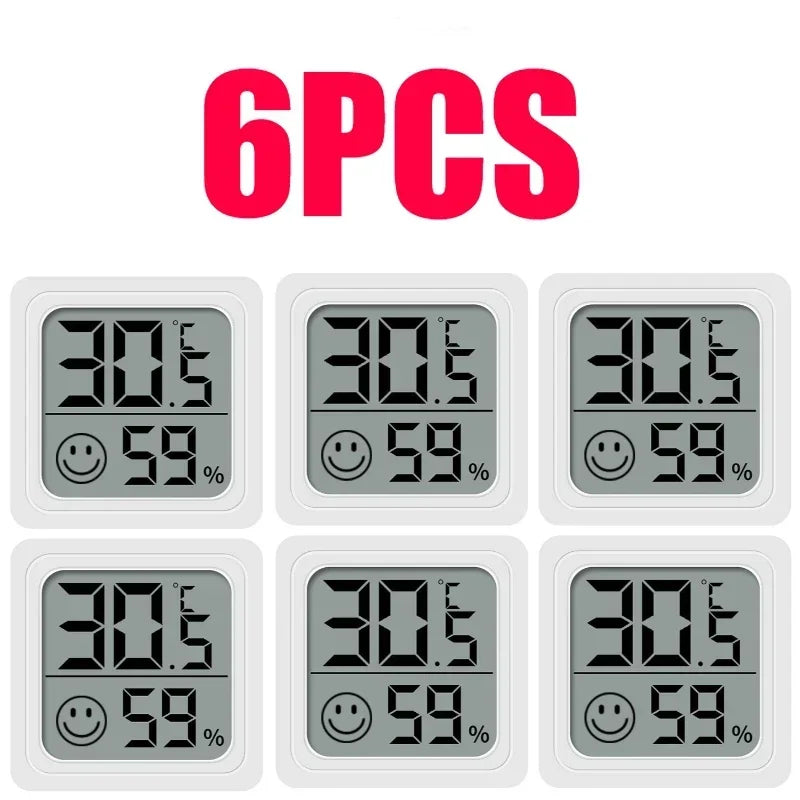 LCD Digital Thermometer Hygrometer Indoor Room Electronic Temperature Humidity Meter Sensor Gauge Weather Station for Home