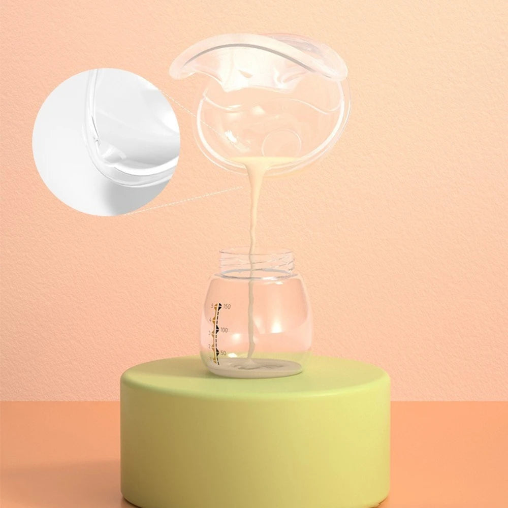 2Pcs Breast Milk Collector Silicone Baby  Breast pump Saver Collector Anti-leakage Milk Reusable Protect Sore Nipples BPA FREE