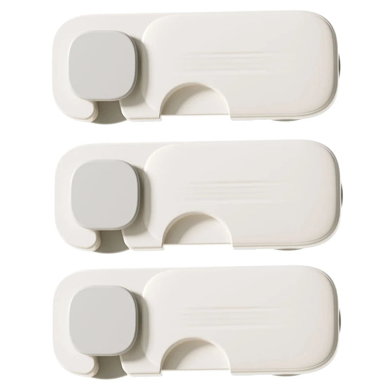 3/5/10PCS Children Safety Locks for Kitchen Cupboards Adhesive Baby Proofing Cabinet Lock for Cabinets Drawer Door Fridge