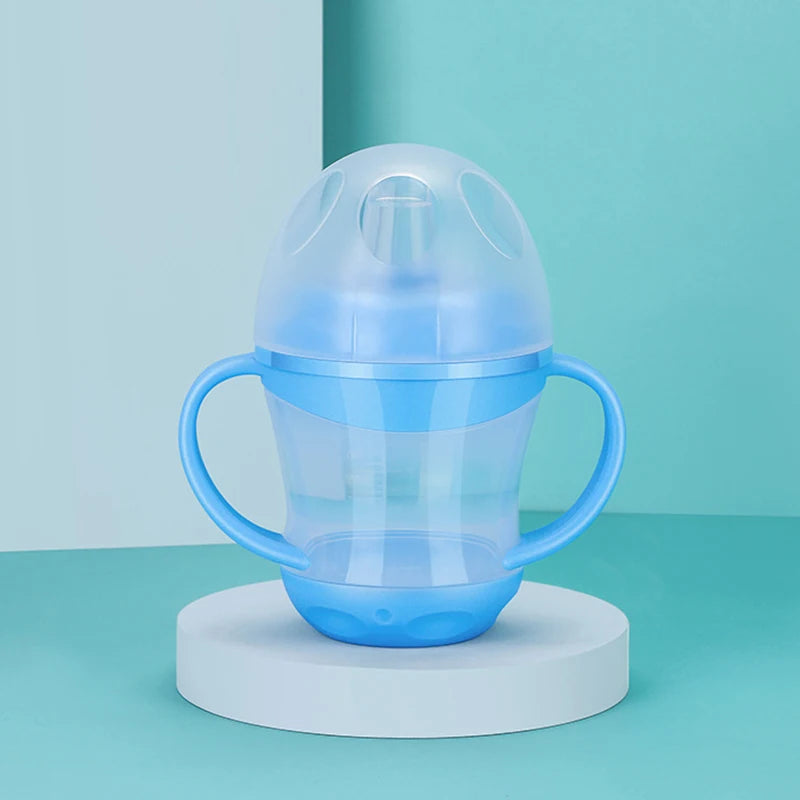 Child Bottle Children's Water Bottle Leakproof Water Bottles Outdoor Portable Children's Cups Infant Training Cups WithHandle