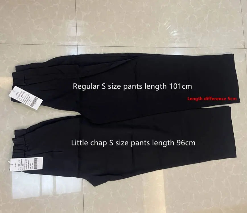Women'S Loose Spring Summer 2025 New High Waist Wide Legs Slim Casual Trousers Korean Fashion Trend Female Suit Straight Pants