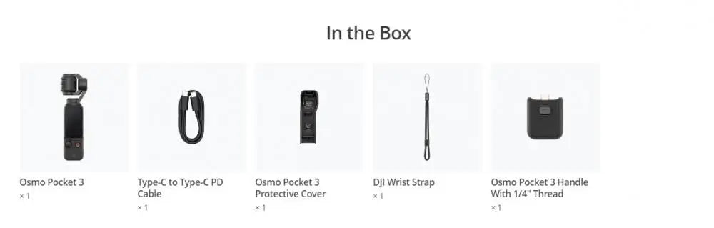 DJI Osmo Pocket 3 Creator Combo Original Brand in Stock