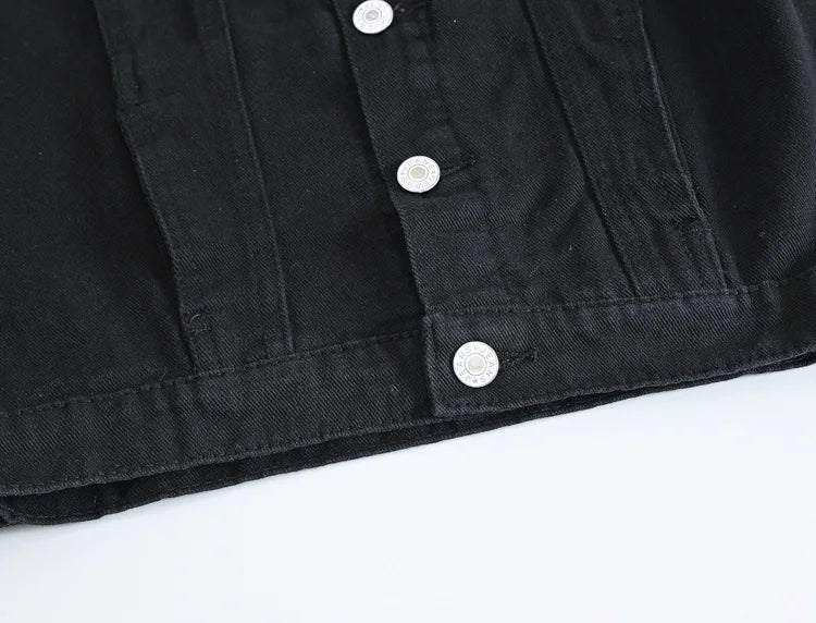 2025 Men's Fashion Jeans Sleeveless Jacket Vest Male Black Blue Denim Jeans Vest  Man Cowboy Outdoors Waistcoat Mens Jacket Vest