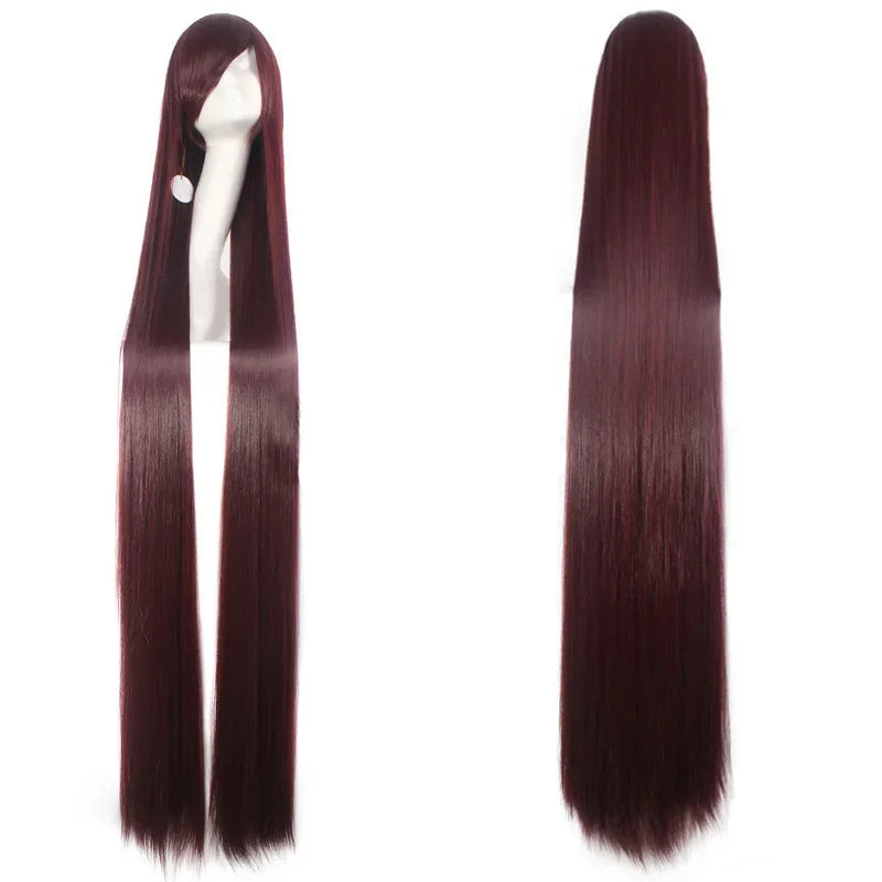 Long Straight Heat Resistant Synthetic Hair Wig Women Universal Cartoon Cosplay Wig Anime Costume Party Wigs