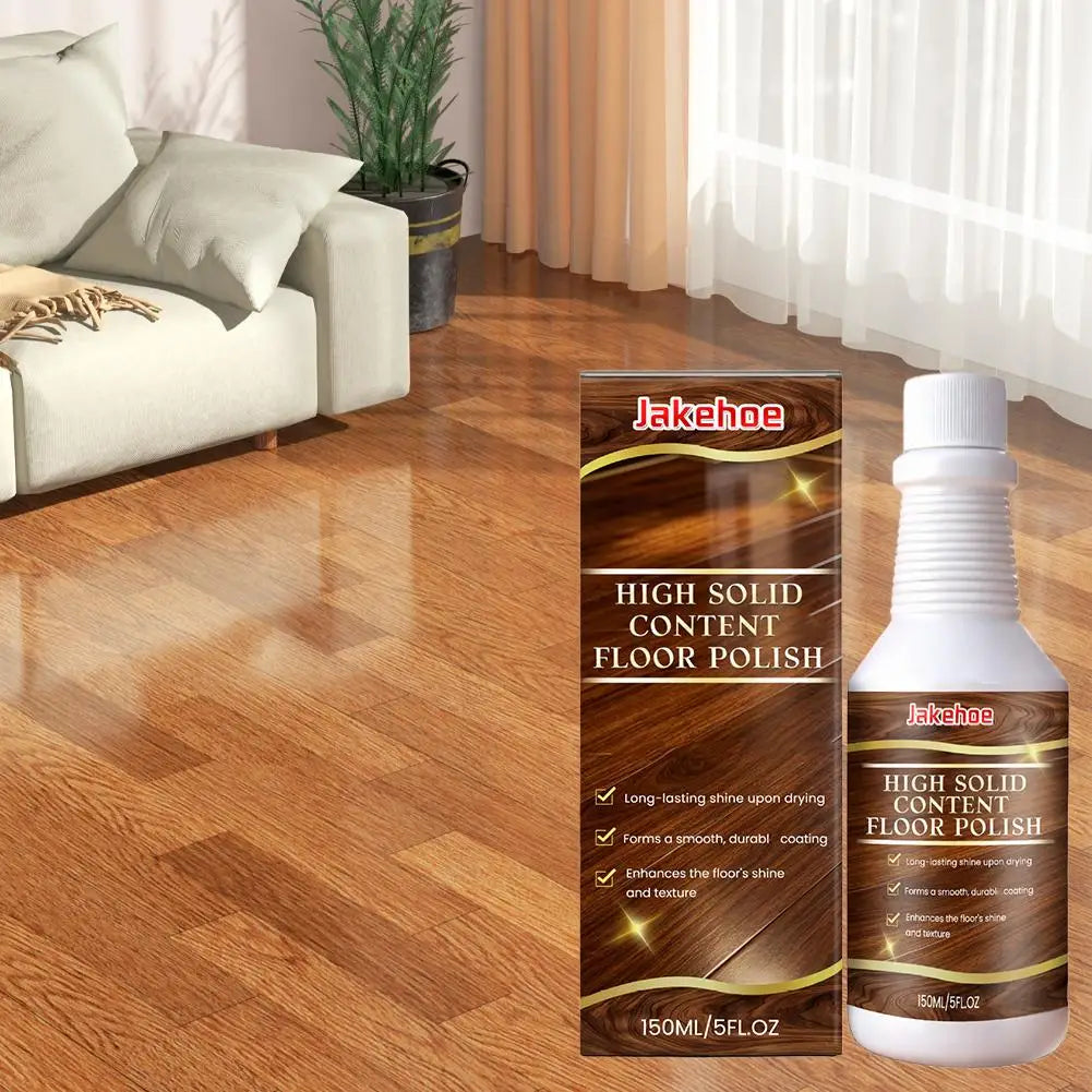 150ml Floor Care Agent, Wooden Floor Restorer Scratch Repair, Long-Lasting Gloss Protective Coating for Wood Floors