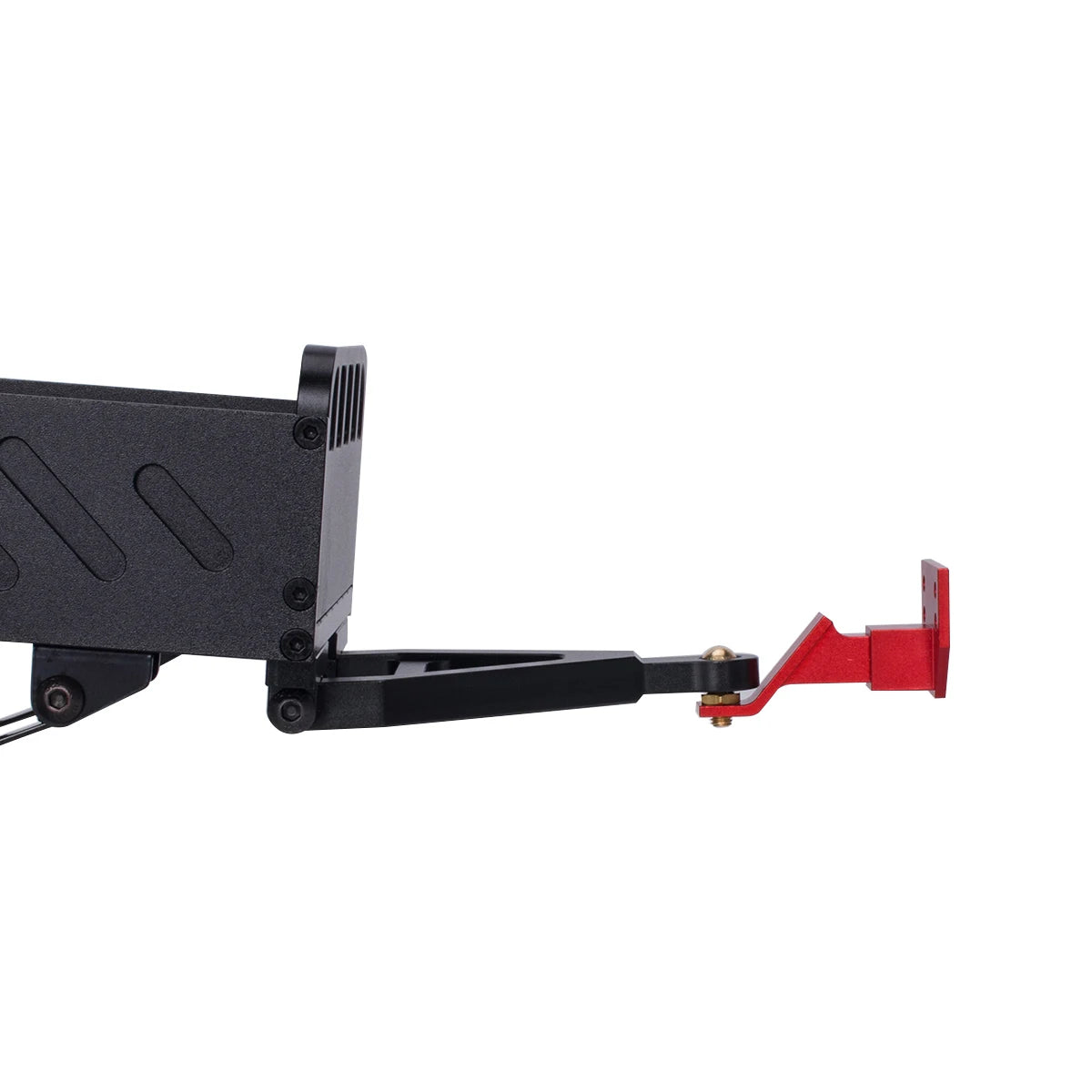 1Pcs CNC Aluminum RC Trailer Hook Drop Hitch Receiver for 1/10 RC Crawler Car D90 Upgrade Parts