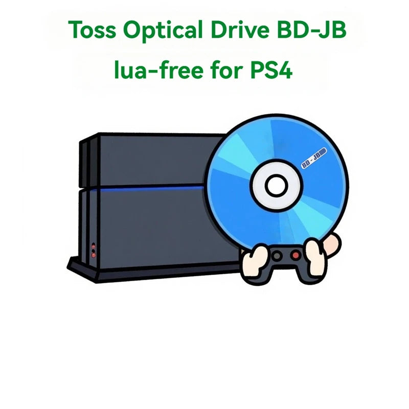 Ultimate GoldHEN for Ps4 Jailbreak Disc V9.0–12.52 Bootable Eject Payload 1-Click Boot Tool 13.0-13.02 Jailbreak Disc