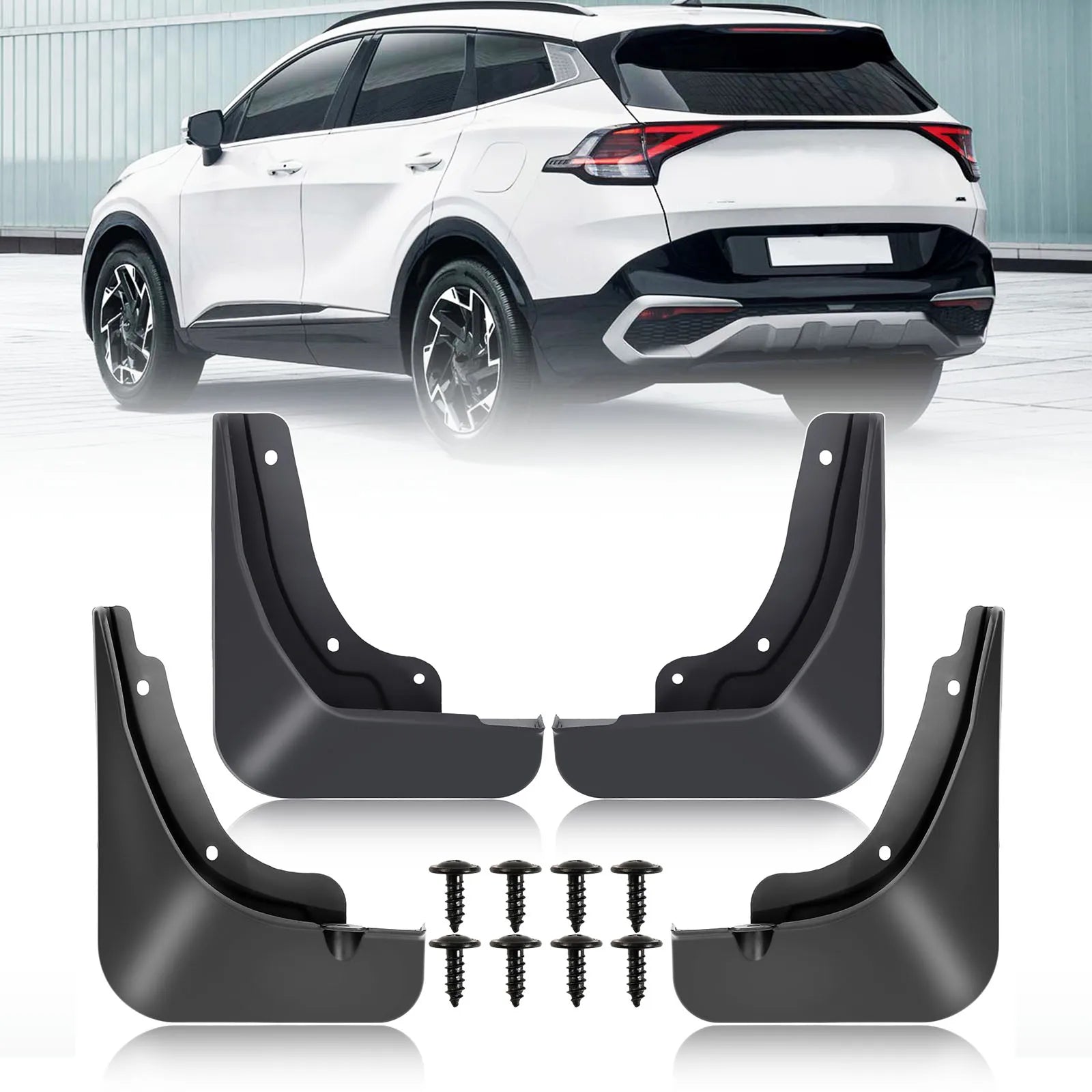 4pcs For KIA Sportage NQ5 LWB 2022 2023 2024 2025 Car Mud Flaps Splash Guards Fender MudFlaps Front Rear Mudguards Accessories