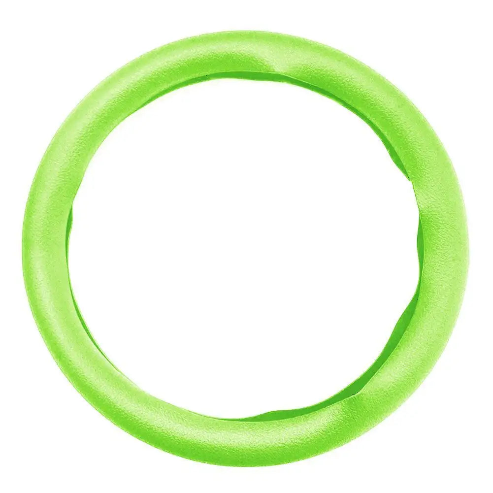 19 Color Car Silicone Steering Wheel Cover For Summer Fashion Sweat Absorbent Non-slip Handle Cover General DIY Parts