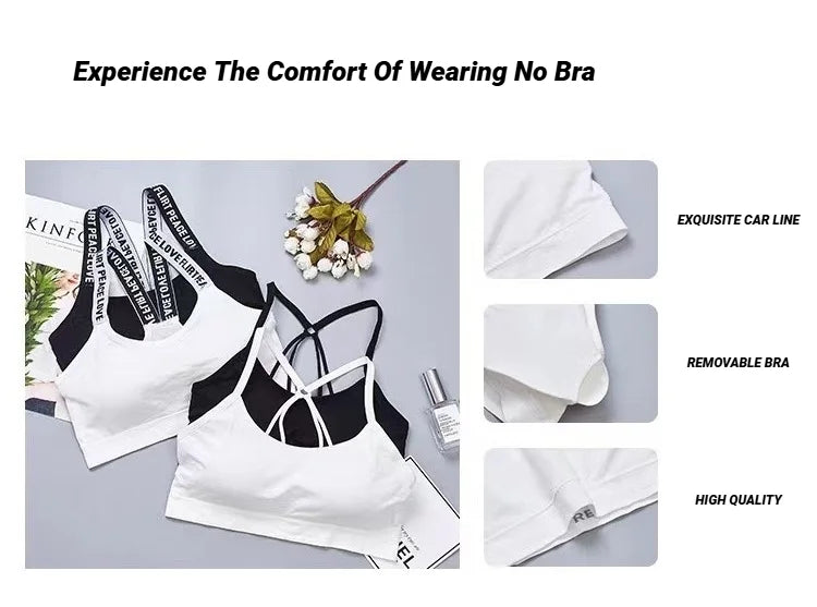 Breathable Sexy Seamless Top Women Sports Bra High Impact For Gym Fitness Yoga Sportswear Push Up Female Pad Tank Sport Bralette