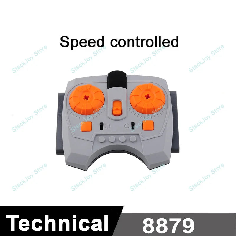 MOC Power Functions M/L/XL Motor Battery Box IR Remote Receiver for RC Car Robot Model Building Blocks Technical Modified Parts
