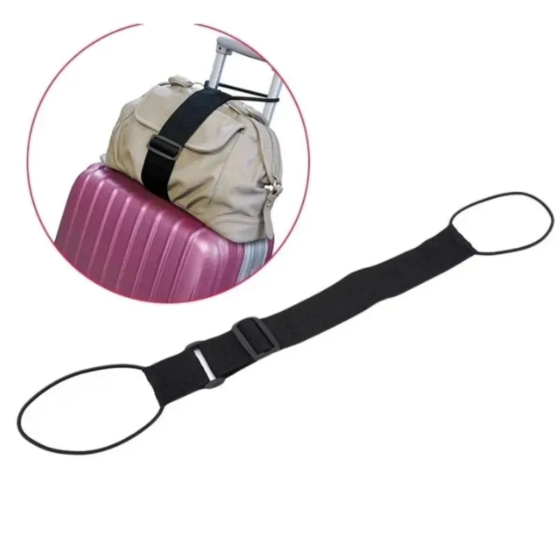 Adjustable luggage strap, elastic shoulder strap, bungee jumping luggage strap, luggage strap, travel safety belt