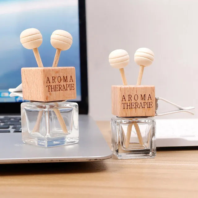 8ml Car Air Vent Perfume Bottle Auto Air Freshener Bottle Air Vent Outlet Perfume Clip Diffusion Jar Cars Interior Accessories