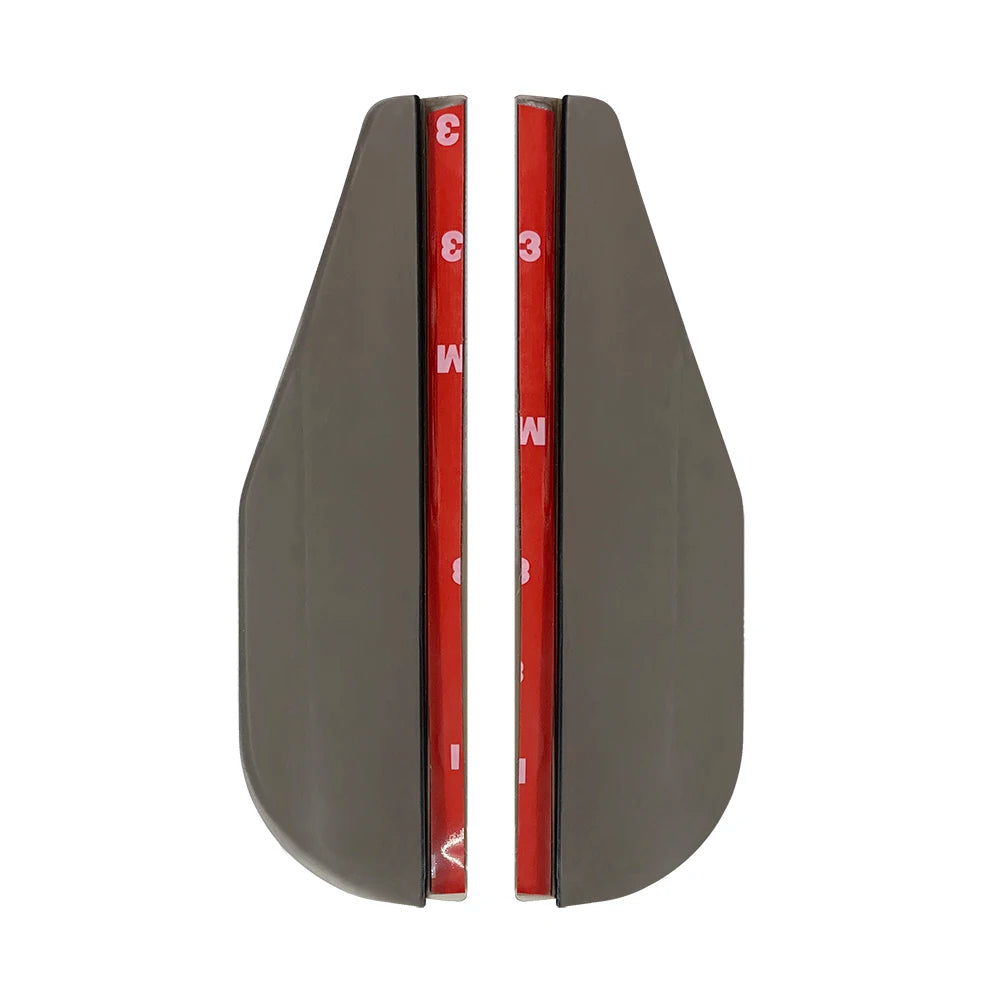 2PCS Car Rearview Mirror Rain Eyebrow Carbon Fiber Sun Visor Shade Cover for Rearview Mirror Protector Clear Vision Safe Driving
