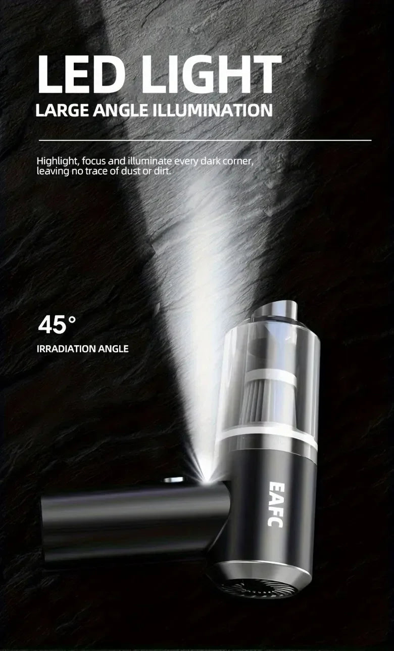 Wireless Vacuum Cleaner Mini Dust Collector Small Suction Force Home Car Dual-Use Handheld Cleaning Appliances USB Charging