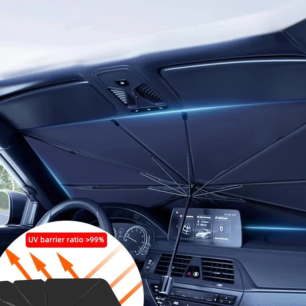 Multi Purpose Convenient Foldable Car Windshield Sunshades Interior Protechor Part Auto Parasol Umbrella Front Covers Amagi