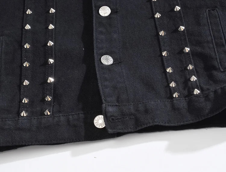 2025 Men's Fashion Jeans Sleeveless Jacket Vest Male Black Blue Denim Jeans Vest  Man Cowboy Outdoors Waistcoat Mens Jacket Vest