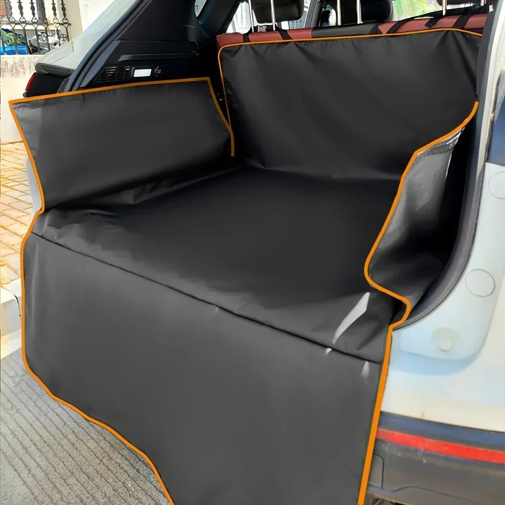 Car Trunk Mat SUV Cargo Liner For Dogs Waterproof 600D Oxford Cloth Dog Car Seat Cover Pet Travel Dog Carrier