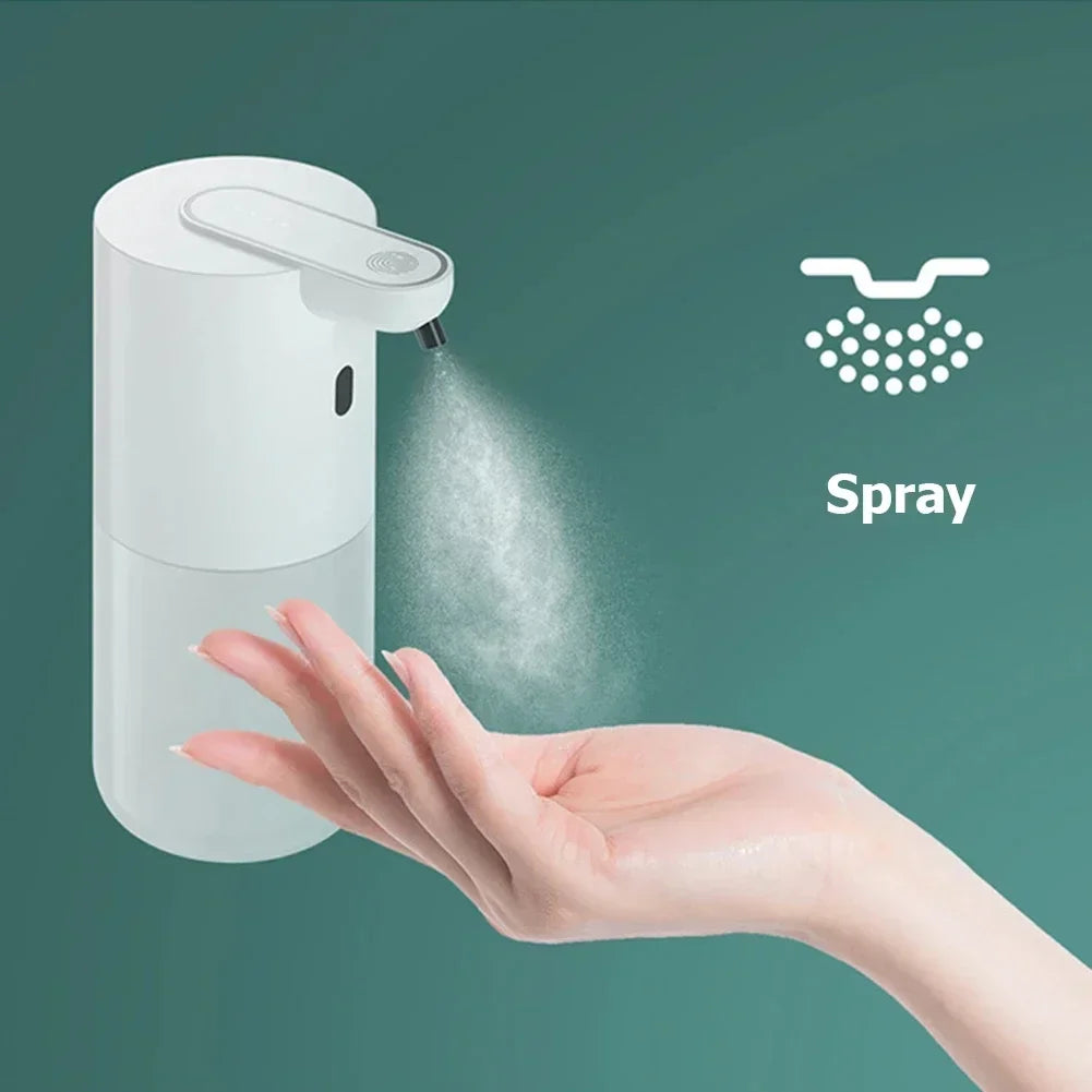 400ML Touchless Automatic Sensor Soap Dispenser Rechargeable Smart Infrared Sensor Liquid Foam Pump Hand Sanitizer