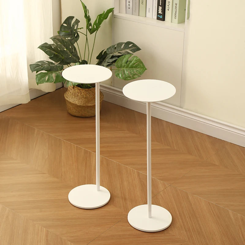 Coffee Table Small Round Table, Minimalist Modern Sofa Side Table, Ins Coffee Table,Luxury-Inspired,Nordic Wrought Iron,Metal