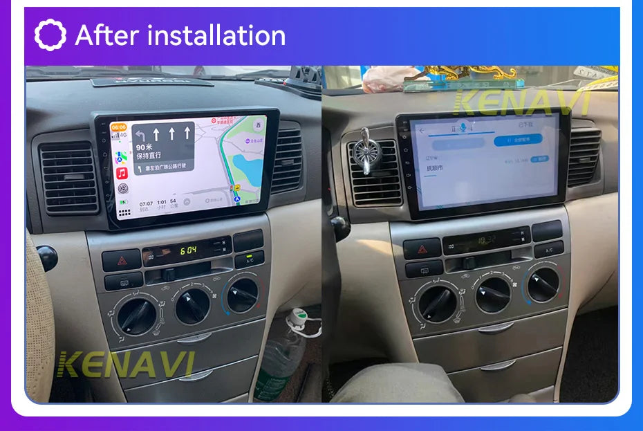 Car Stereo Radio Multimedia Player For Toyota Corolla E130 E120 2000 2001 2002 2003 2004 GPS Carplay Android Auto 2din Head Unit