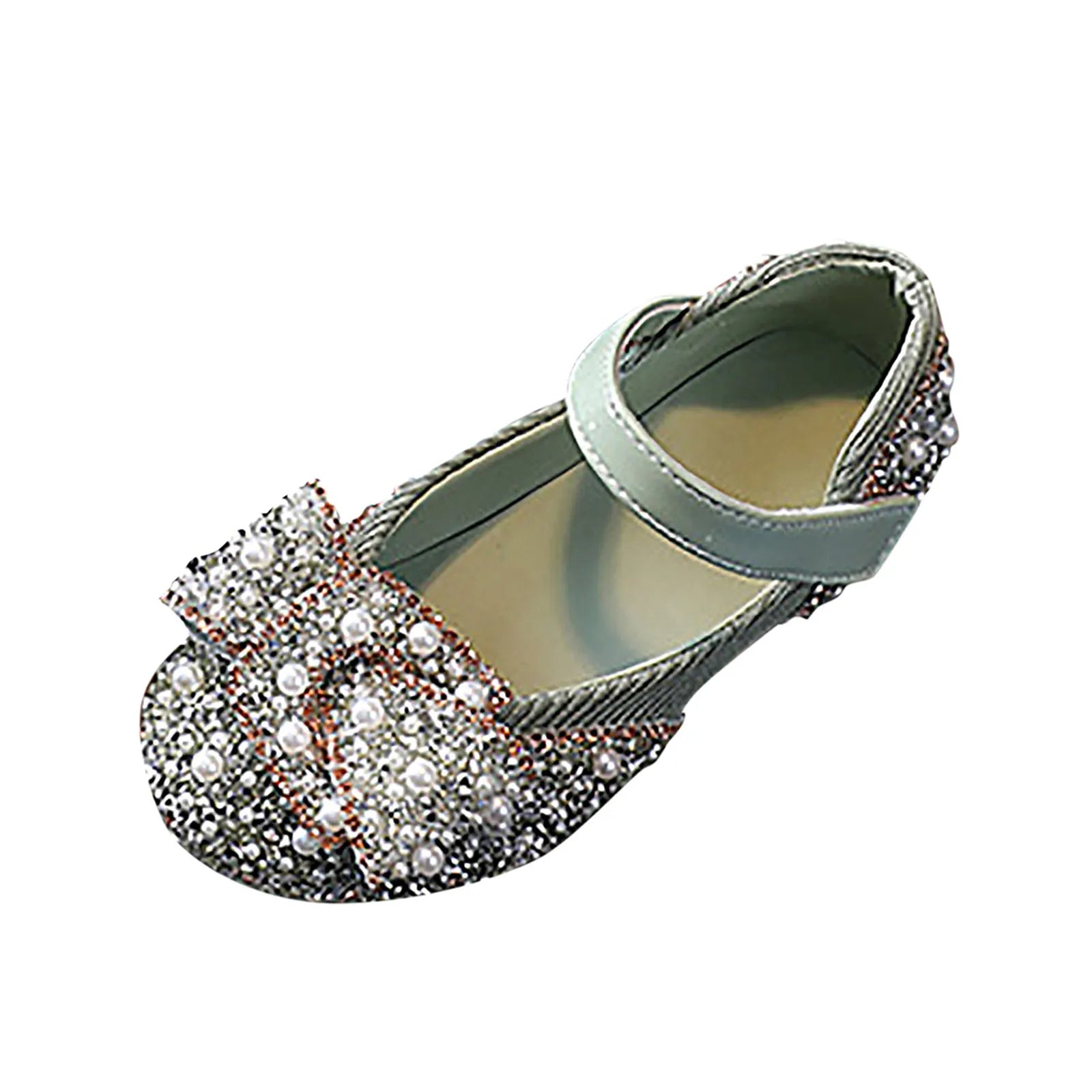 Sandals Toddler Girl Childrens Shoes Pearl Rhinestones Shining Kids Shoes Baby Girls Shoes Girls Thong Sandals Size 3
