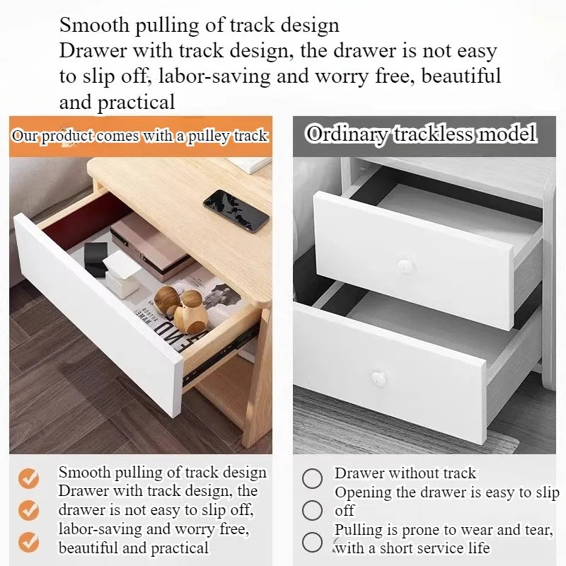 Bedside table Modern simple bedroom Simple hotel special small bedside rack Household locker Storage cabinet
