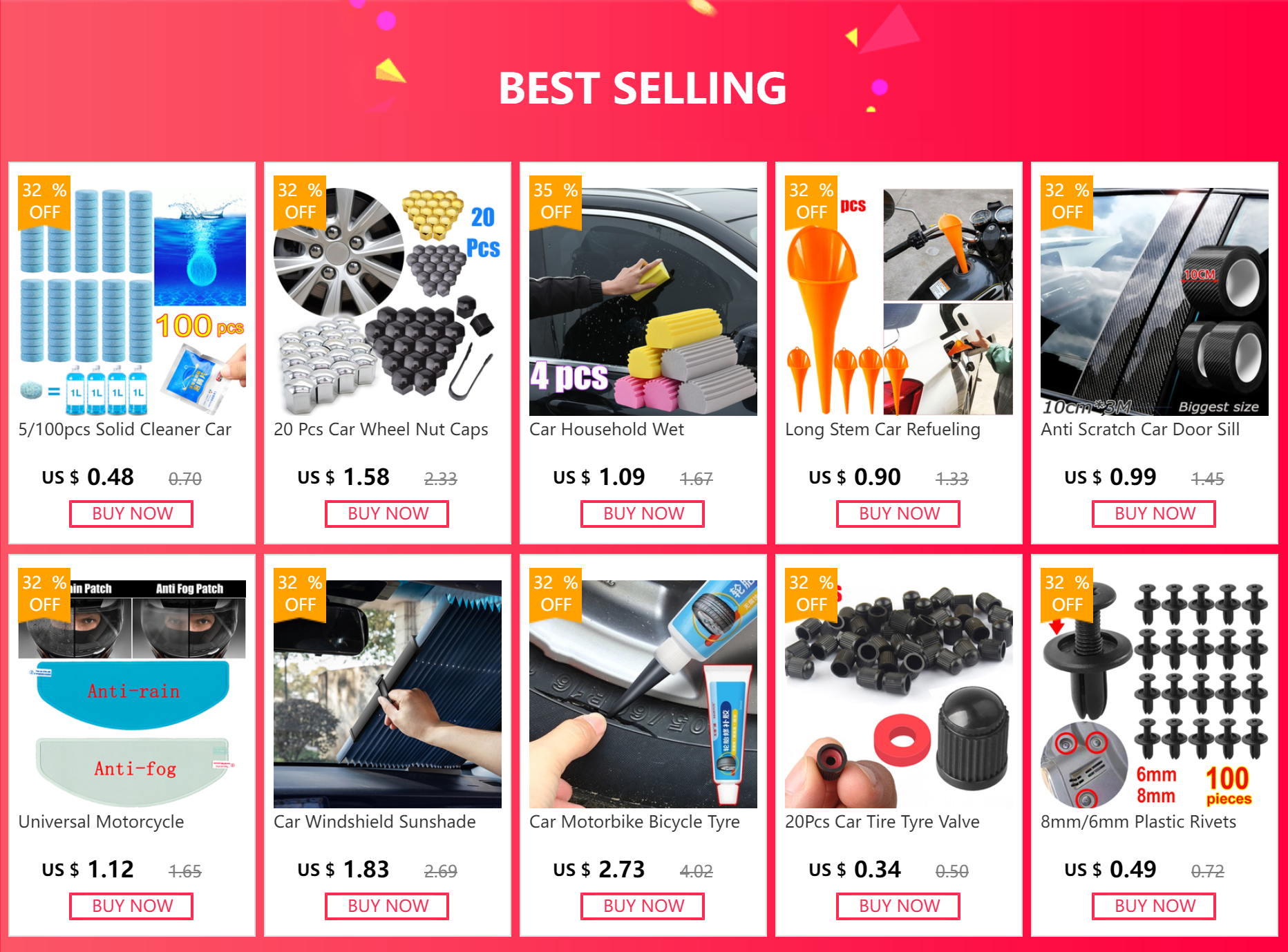 20 Pcs Car Wheel Nut Caps 17mm/19mm/21mm Auto Hub Screw Cover Black Plastic Anti Dust Car Wheel Nut Bolt Covers Tire Accessories