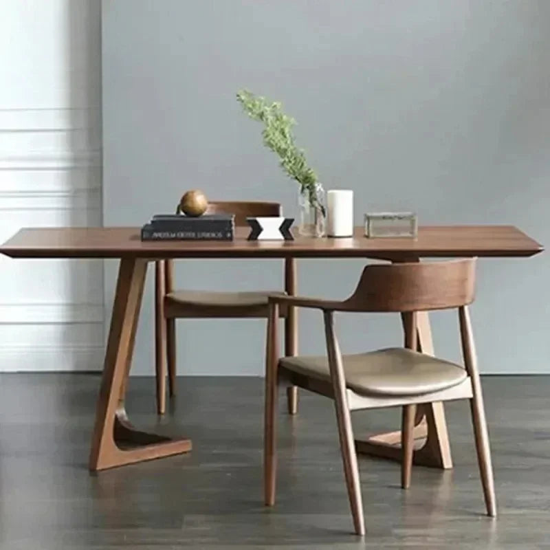 Luxury Stands Dining Table Wooden Design Nordic Modern Dining Table Living Waterproof Mesas De Jantar Dining Room Furniture