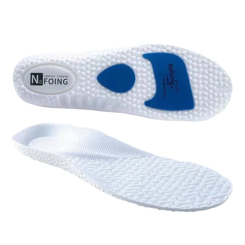 Sole Shock Absorption Deodorant Breathable Cushion Sport Insoles For Shoes Running Insoles For Feet Man Women Massage Care Pads
