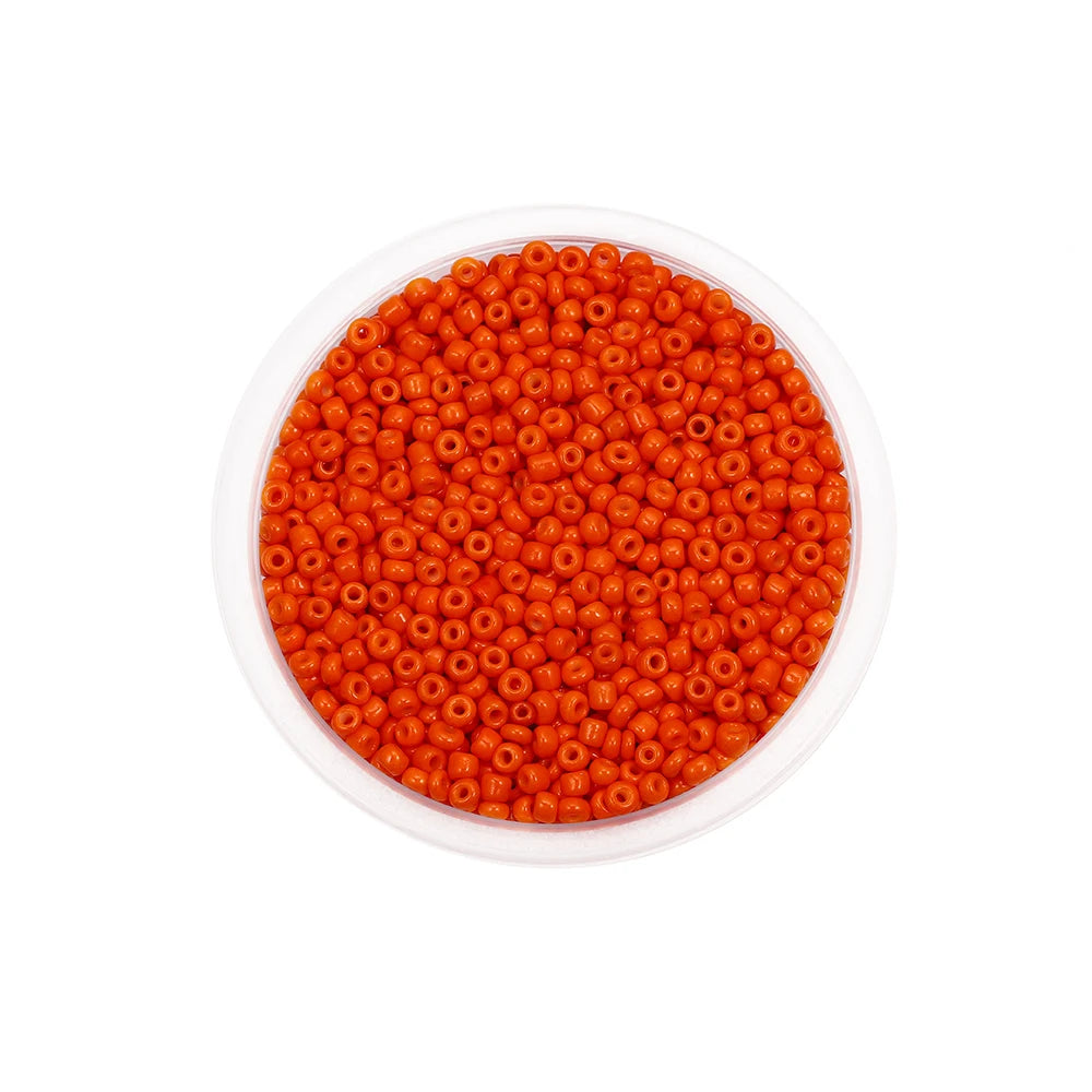 300/600Pcs 3/4mm Charm Glass Beads Czech Seed Beads Small Round Loose Beads for DIY Jewelry Making Earrings Bracelet Wholesale