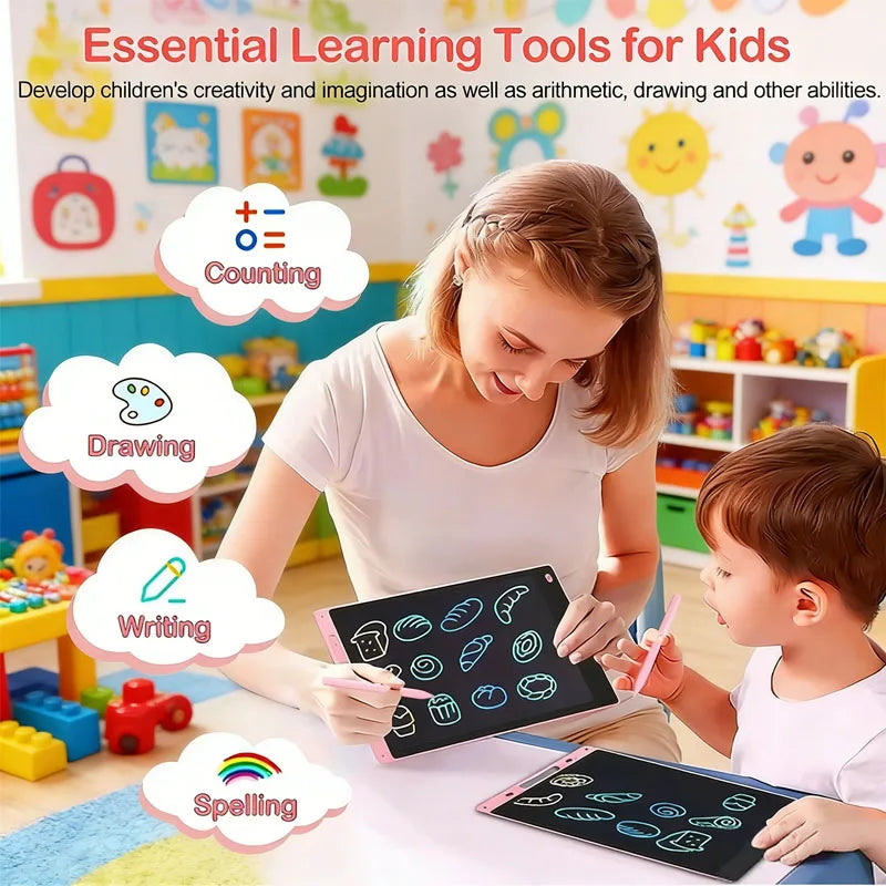 8.5 Inch LCD Writing Tablet Digital Drawing Tablet Handwriting Pads Portable Electronic Doodle Blackboard Travel Educational Toy