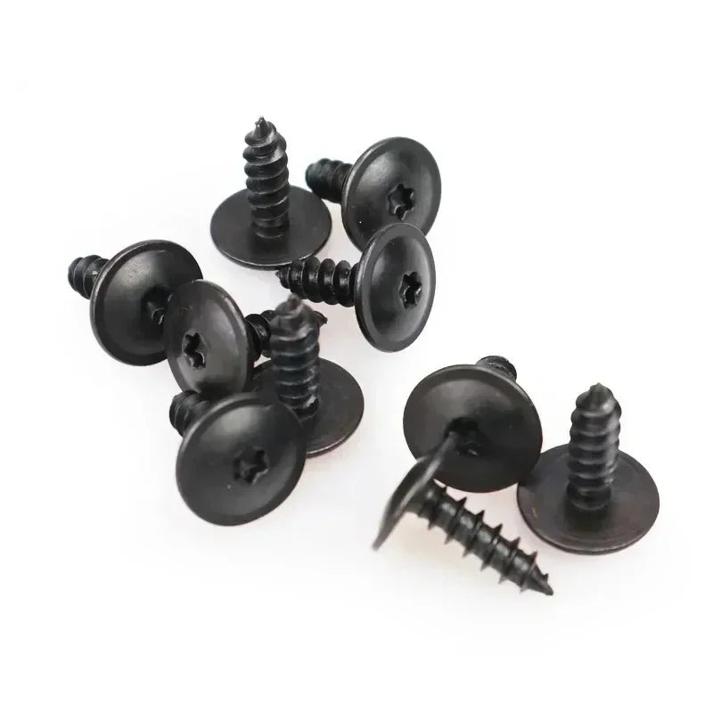 100pcs/ Clips Engine Cover Screws Undertray Splash Guard Wheel ArchFastener Clips For VW For Audi Car Accessories