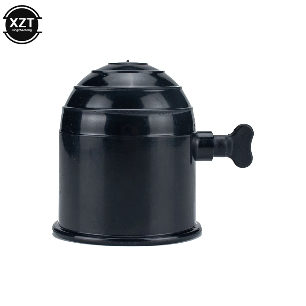 Universal 50Mm Tow Bar Cap Black Durable Caravan Trailer Protection Towing Hitch Tow Ball Cover Car Accessories Prevent Falling