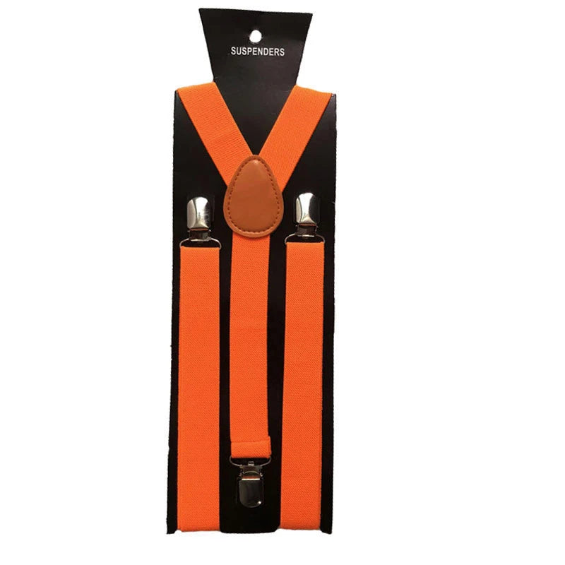 Suspenders For Men Pants Apparel Adult Suspender Man Shirt Dress Women Wedding Party Solid Colors Suit Skirt With Braces Straps