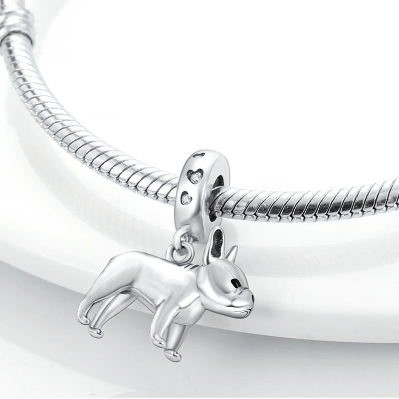 925 Sterling Silver Charms Beads Pendant Tree of Life Dog Elephant Love Heart Charm Fit Original Bracelet DIY Women Jewelry Gift