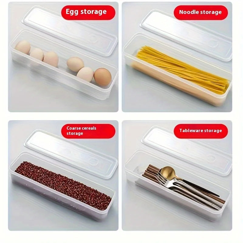 Refrigerator fresh-keeping storage box, fresh-keeping artifact,Small Food Preservation Boxes,Transparent Sealed Storage Box