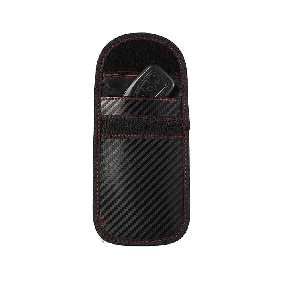 Faraday Cage Car Key Signal Blocker Pouch M7D8 - Secure Storage for Remote Controls